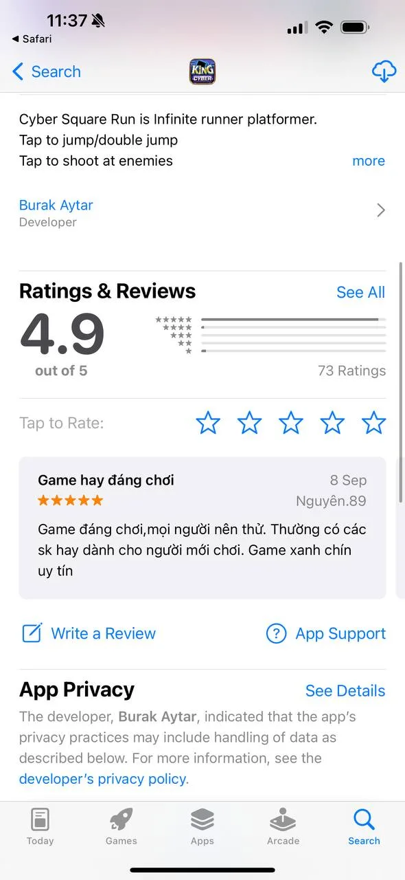 review app betvip