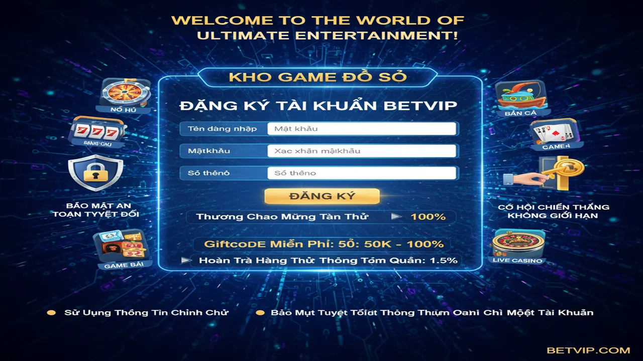 Đăng Ký Betvip