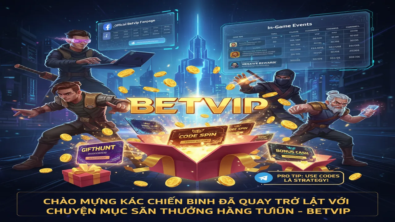 Săn Giftcode tuần Betvip