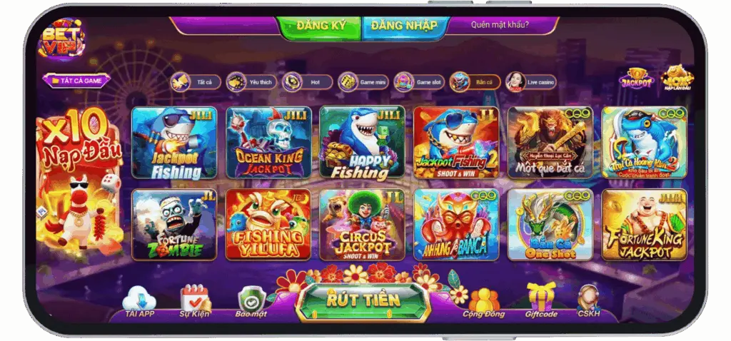 Bắn Cá Bet Vip